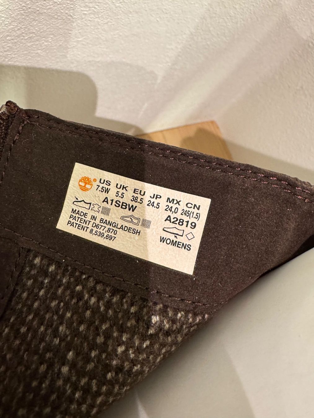 Timberland Scarpe da donna: Timberland Stiefel, echt Leder, Gr. 38.5, neu – Nuovo (secondo la descrizione) da Zweisimmen venduto da kakibe 5