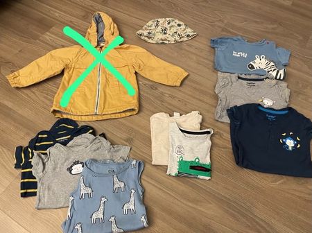 Lot vêtements bébé taille 86 - pour le printemps/été