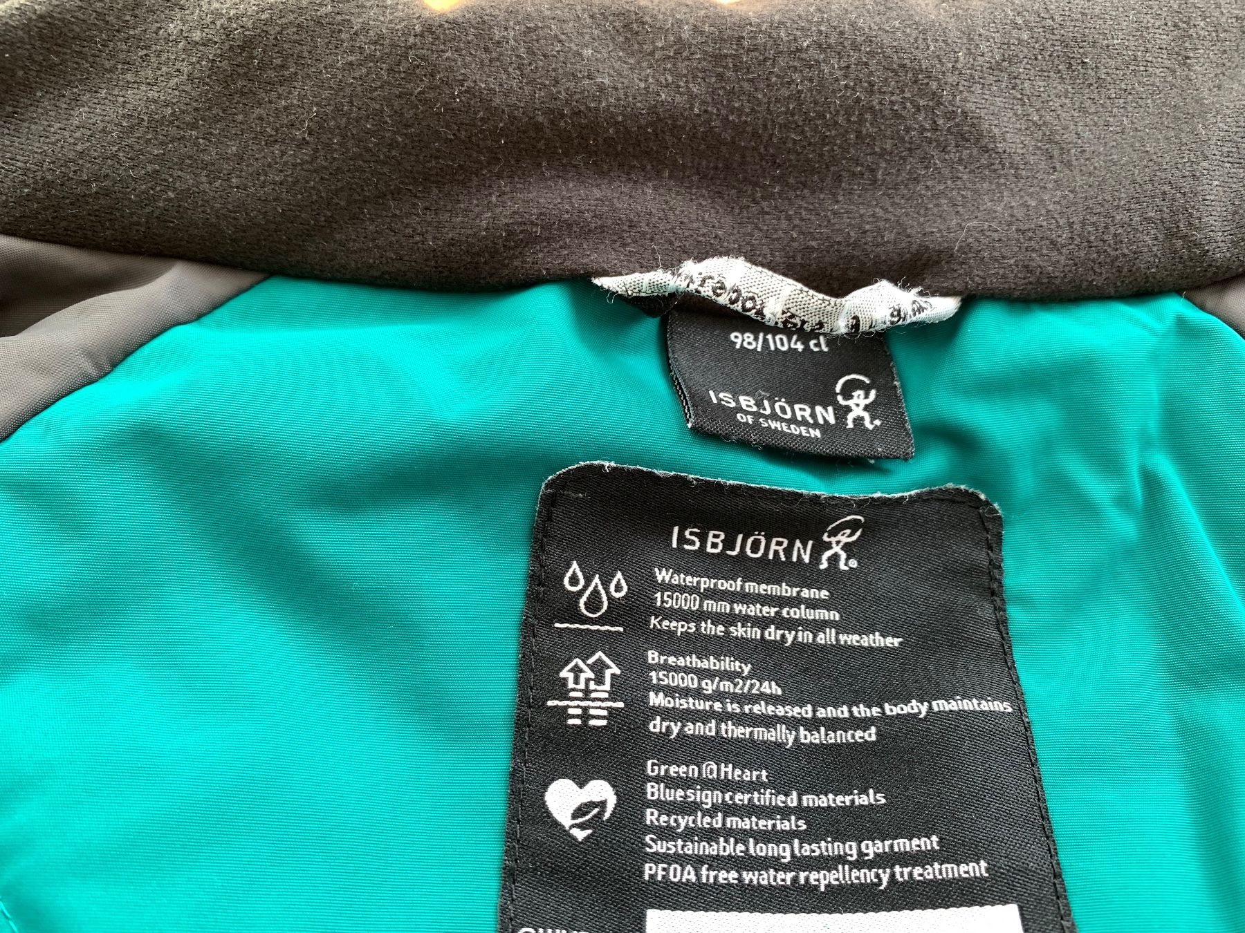 IsBjörn Giacche & Cappotti: Isbjörn Winterjacke, Gr. 98/104 – Usato da Mollis venduto da wah_p9lr 4