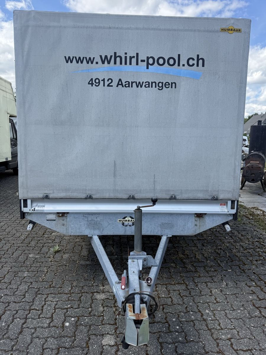 Humbaur Rimorchi: Anhänger Hochlader mit Blache – Usato da Solothurn venduto da Gnaraloo 3