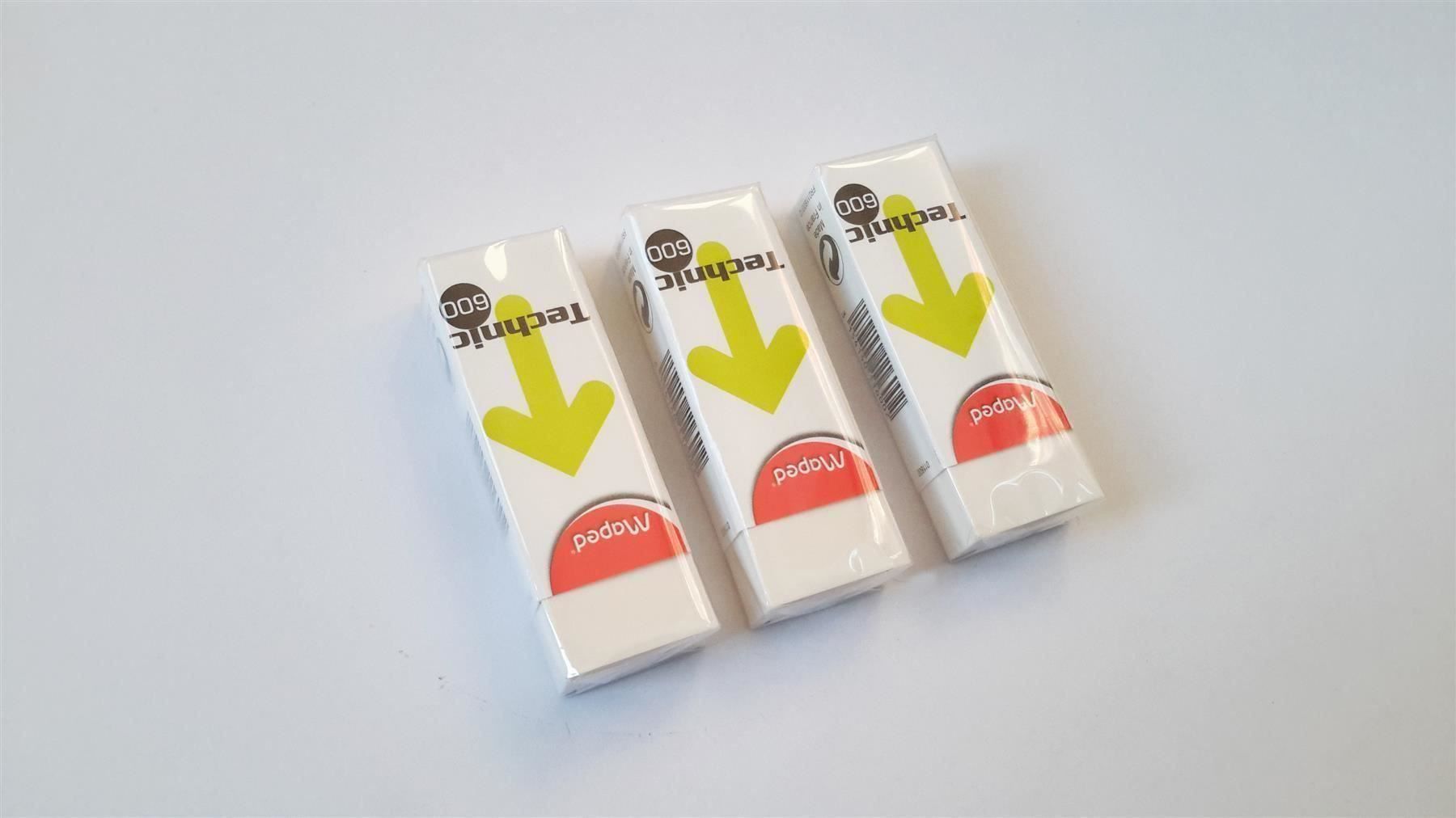 Altro in Scrittura & Disegno: Radiergummi, 3er-Set, Maped Technic 600 – Nuovo e nell'imballaggio originale da St. Gallen venduto da cointec 2