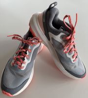 Baskets running femme JOGFLOW, taille 38 - grises/corail