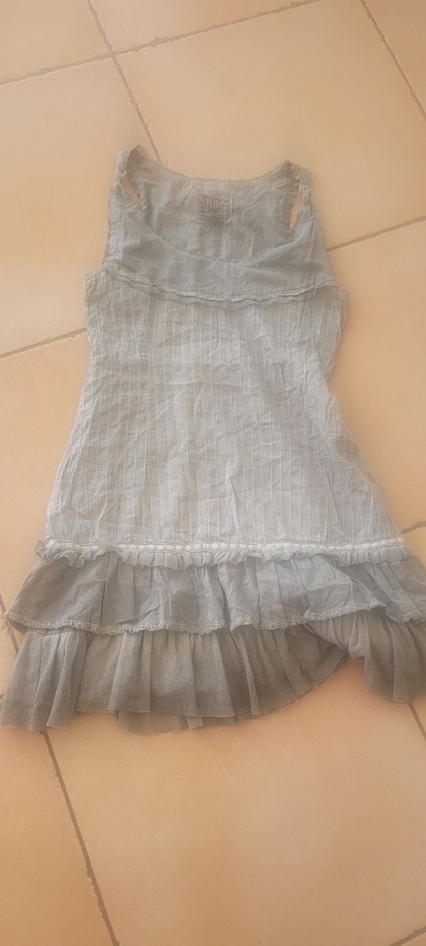 Nile Vestiti: Nile robe gris clair taille S – Usato da Echallens venduto da frimousse2008
