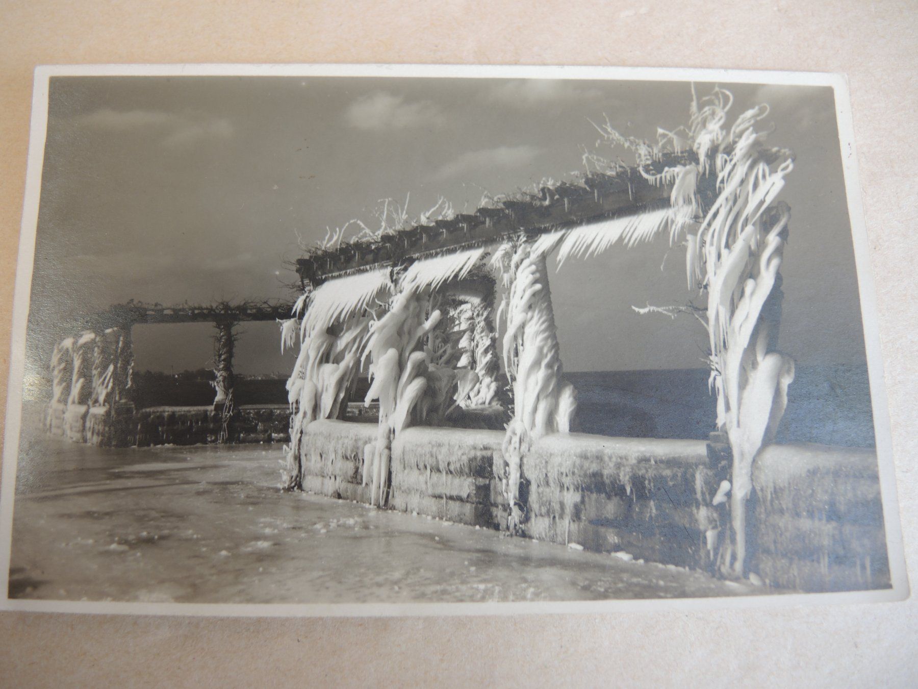 Cartoline postali: Rorschach Promenade 1929 Eis Schnee  Ansichtskarte Postkarte – Usato da Rorschach venduto da maeck8