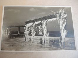 Rorschach Promenade 1929 Eis Schnee  Ansichtskarte Postkarte