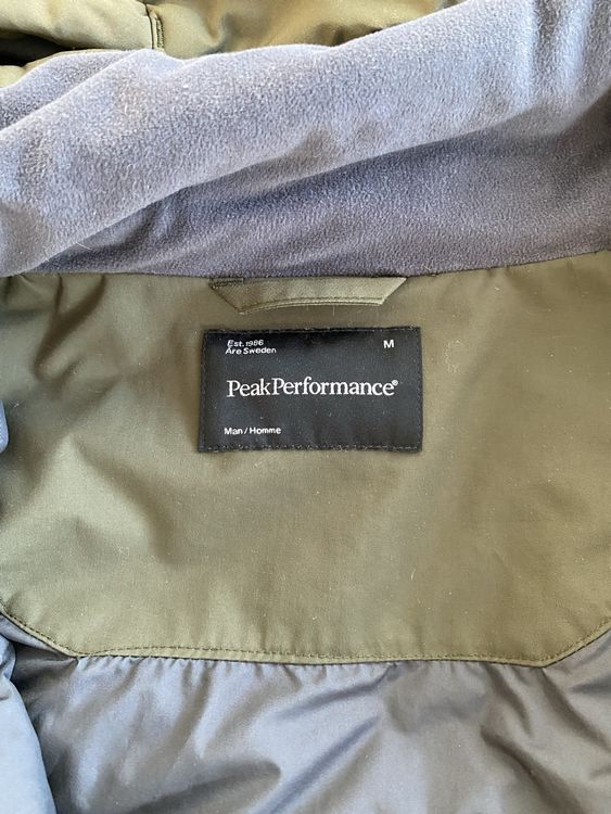 Peak Performance Herren Winterjacke Gr. M, Top Zustand! 3