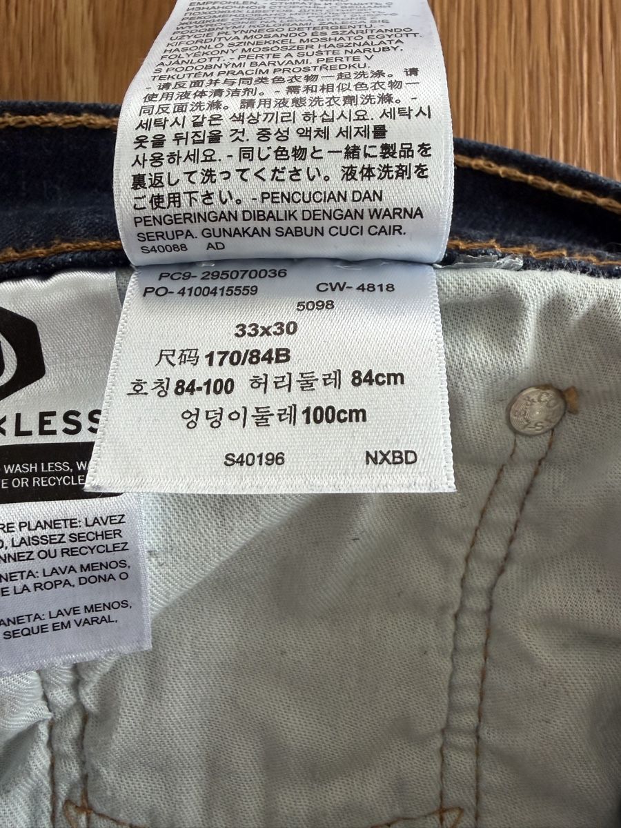 Levi's Jeans: Jeans - Levis - 33x30 - Modell 502 – Neuf (Voir description) à Baar par Colette18 4