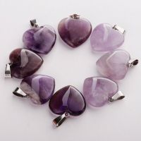 AMETHYST * Anhänger HERZ