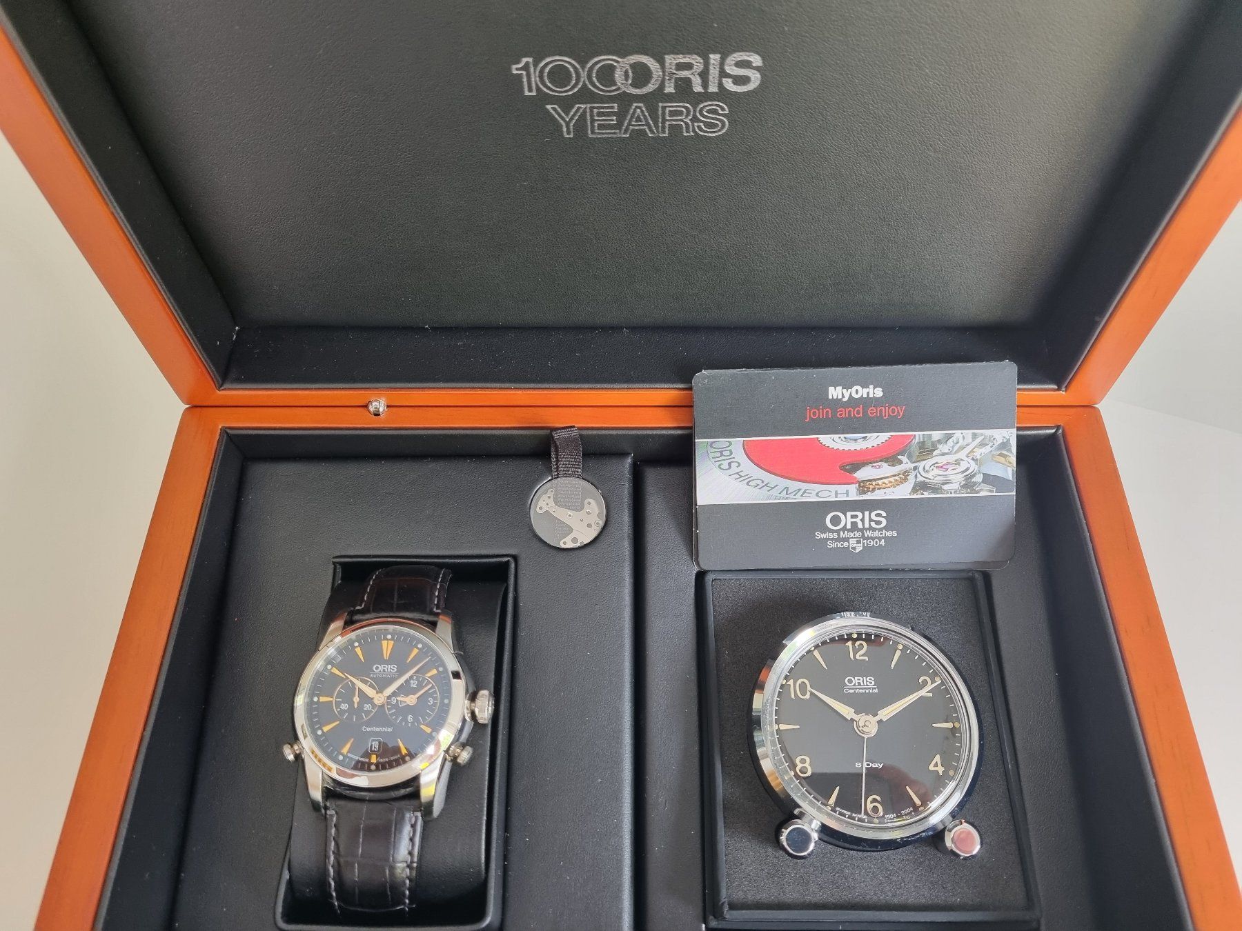 Oris Orologi: ORIS ARTELIER Worldtimer Centennial 1904 schwarz – Usato da Reinach BL venduto da ferranet