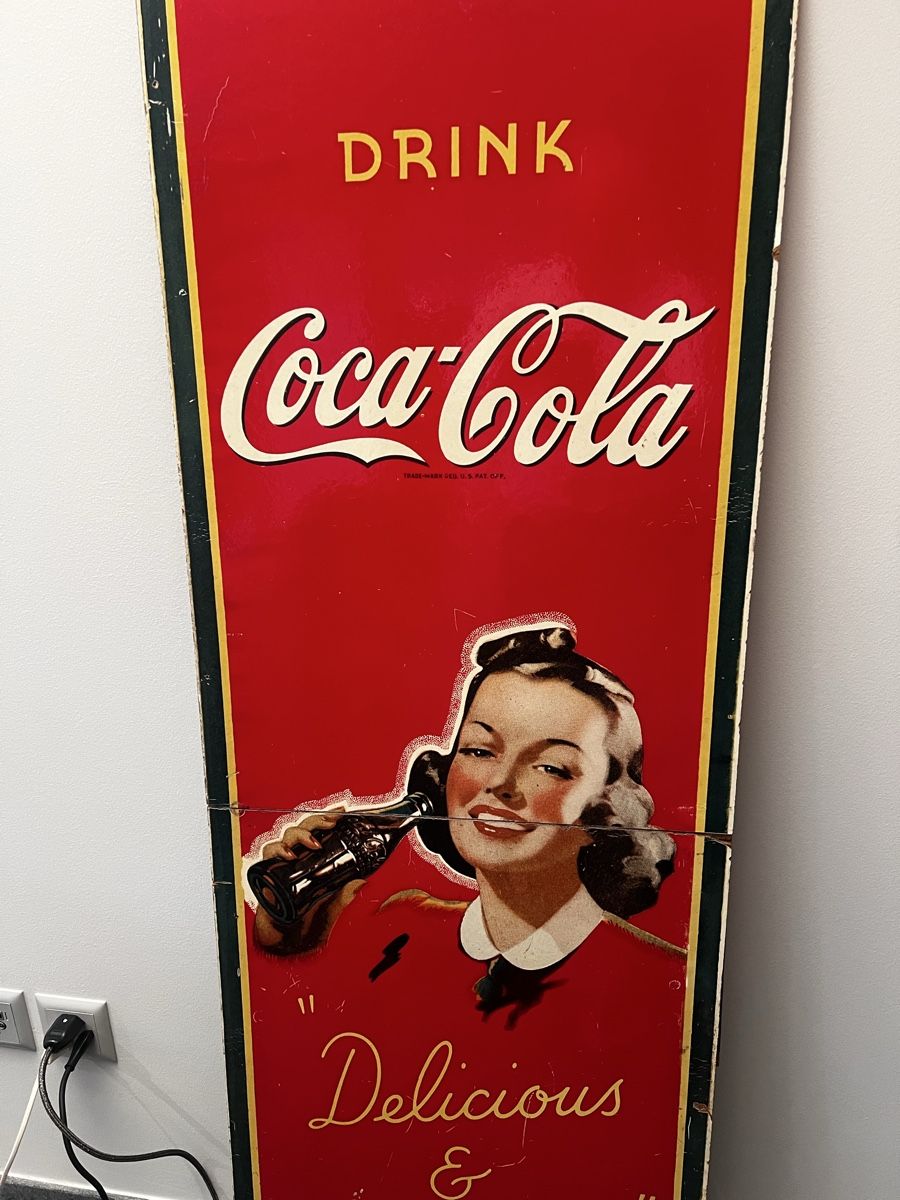 Coca-Cola Schilder: Coca-Cola Reklame – Gebraucht aus Rorschacherberg von SambaT1 1