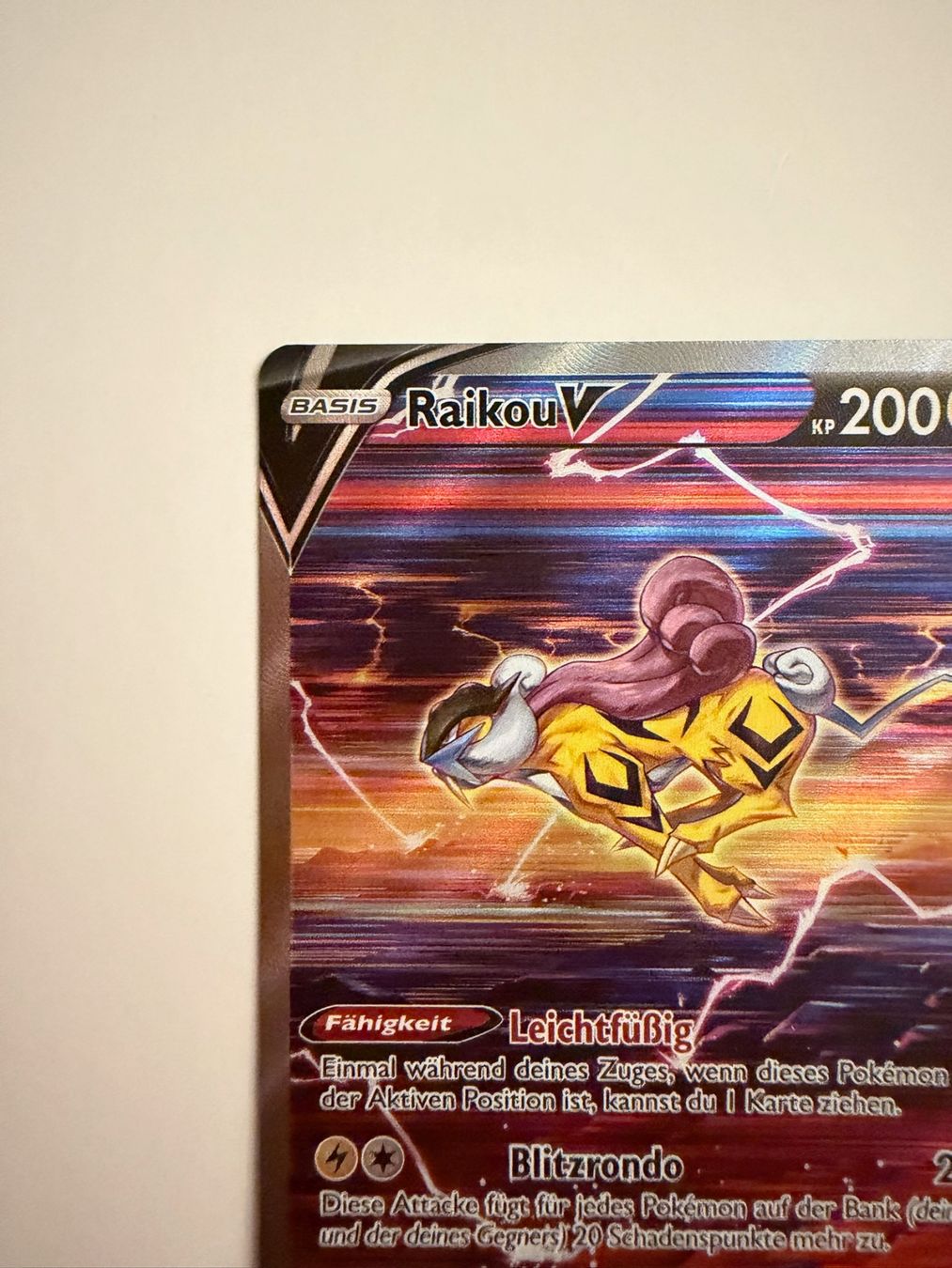 Pokémon Carte collezionabili: Raikou V (CRZ GG41) – Usato da Biel/Bienne venduto da SeeLoewe55 2