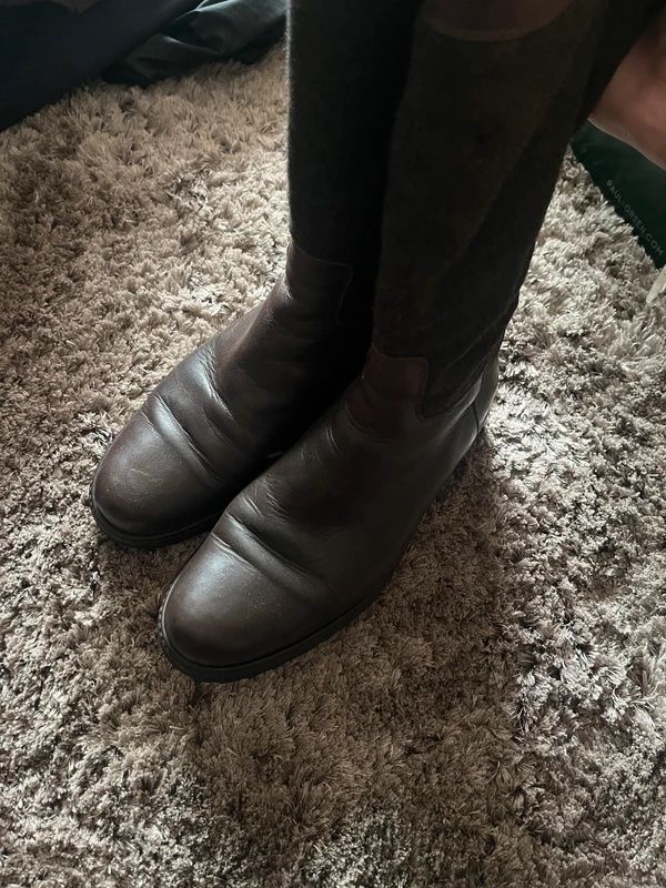 Scarpe da donna: Winterstiefel aus Leder – Nuovo (secondo la descrizione) da Rafz venduto da mar_j7dl 3