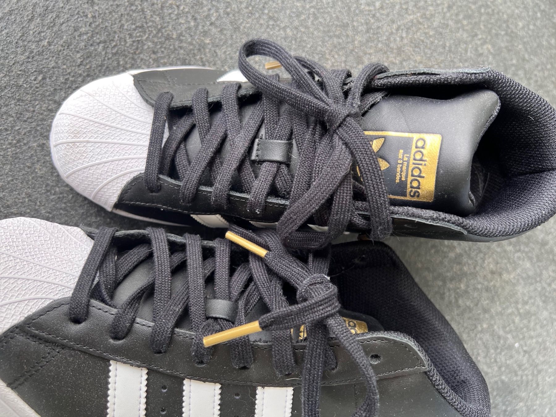 Adidas Chaussures femmes: Basket Adidas Superstar noir – D'occasion à Pully par sunaddict 3