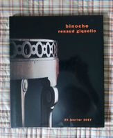 Binoche Renaud Giquello, livre de collection 2007, Rare!
