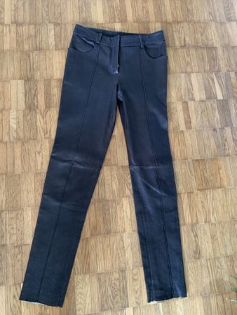 Emporio armani lederhose lammleder