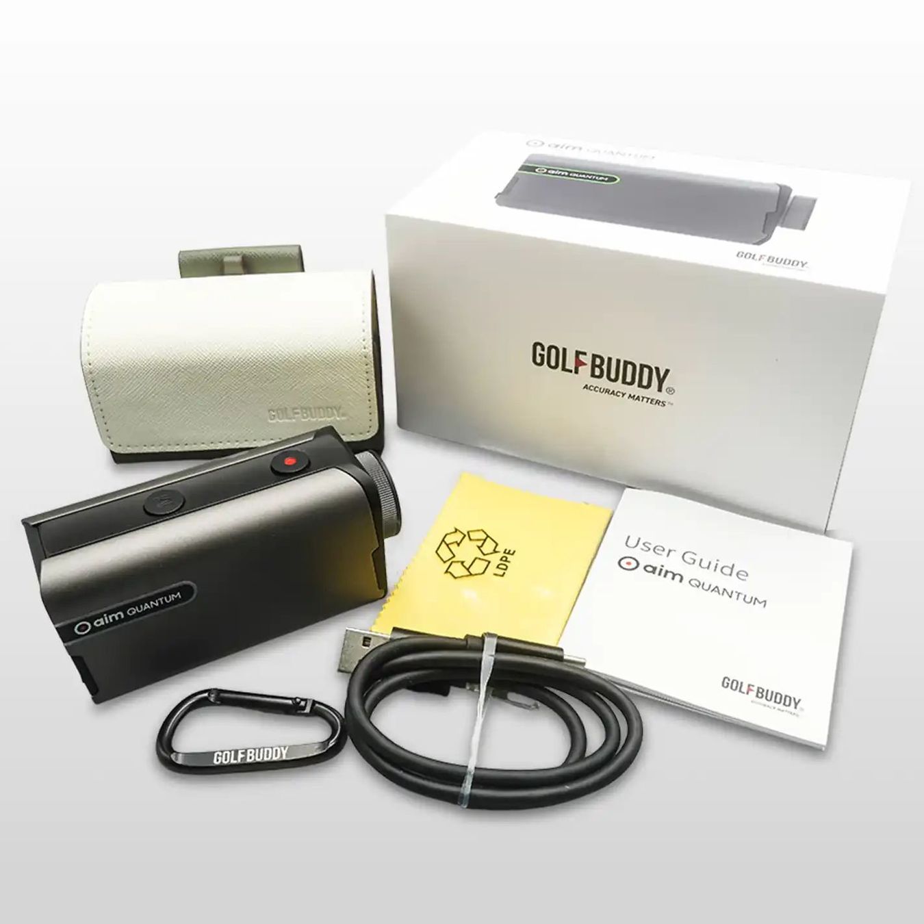Misurare: Golfbuddy Quantum Rangefinder / Laserentfernungsmesser – Nuovo (secondo la descrizione) da Rotkreuz venduto da Squirrel_00 1