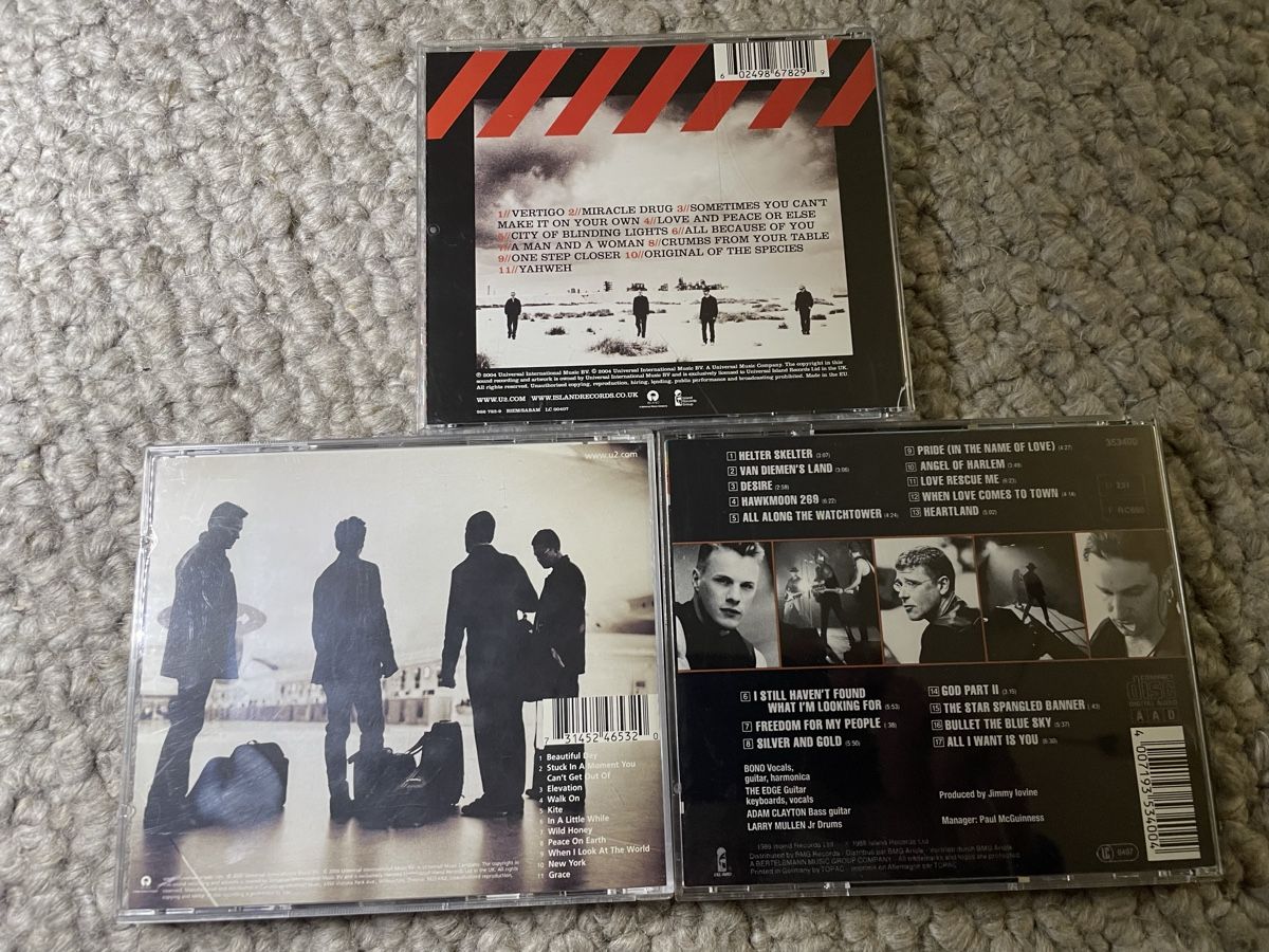 CD: 3x U2 – Usato da Reinach AG venduto da trigger7811 2