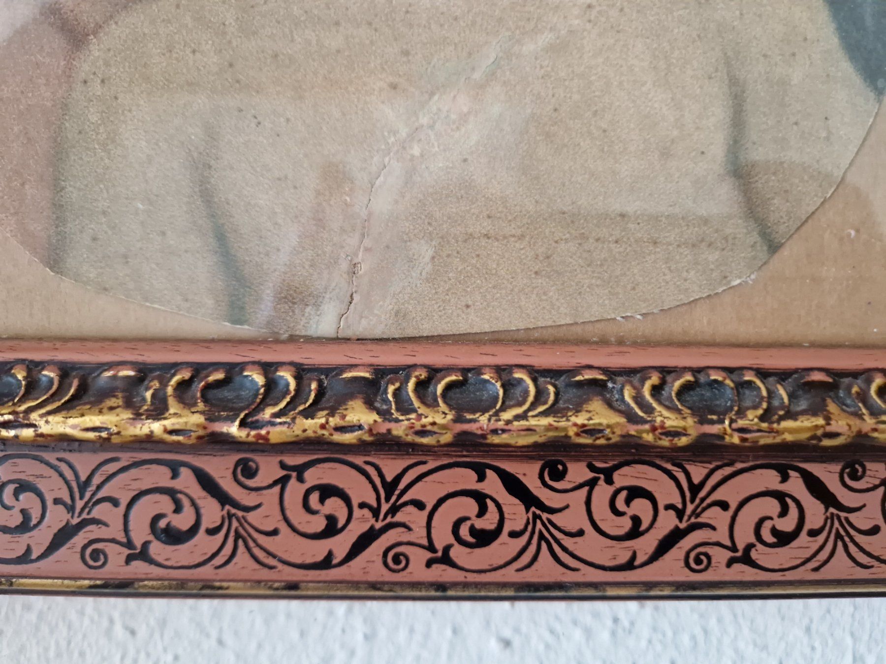 Bilderrahmen: Bilderrahmen, Holz, 27 x 28.5 cm. – Gebraucht aus Bern von Antikbatik 7