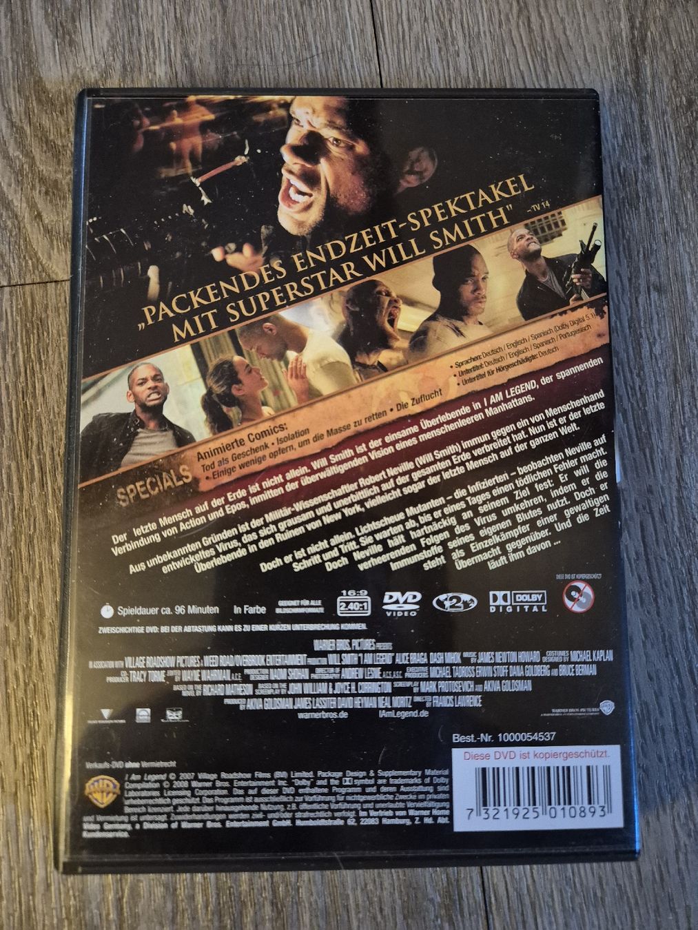 Alle DVDs: DVD I Am Legend - Will Smith – Gebraucht aus Solothurn von Daniel_SO 1