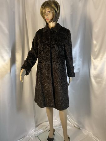 MaxMara Mantel dunkelbraun in Grösse 40