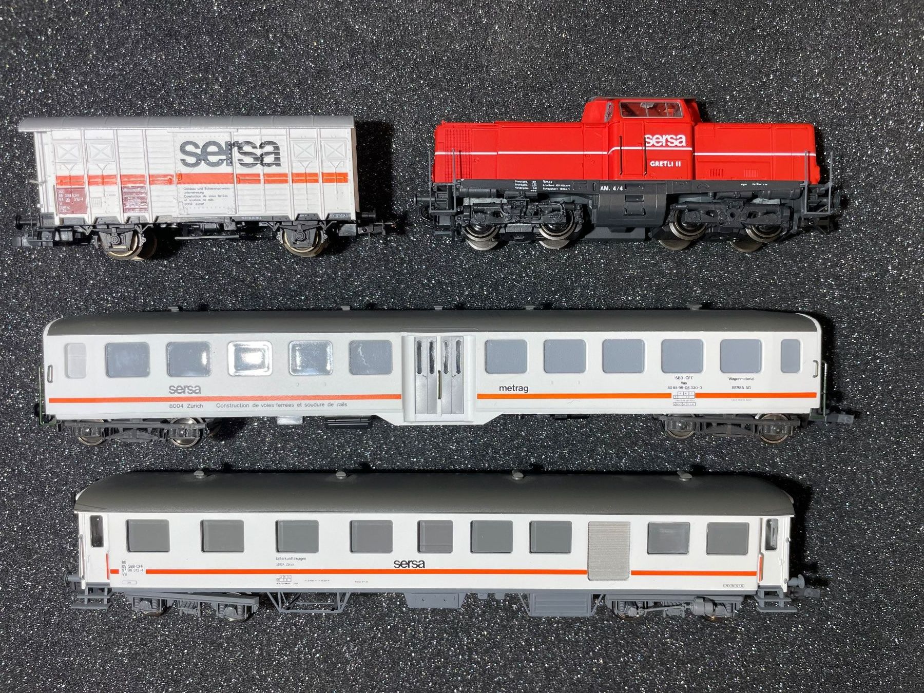Born Modelleisenbahnen: Aku / Born seltenes Sersa- Set – Neu (gemäss Beschreibung) aus Pfäffikon SZ von bkl_9zp9
