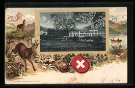 Präge-Lithographie Weissbad /Kt. Appenz