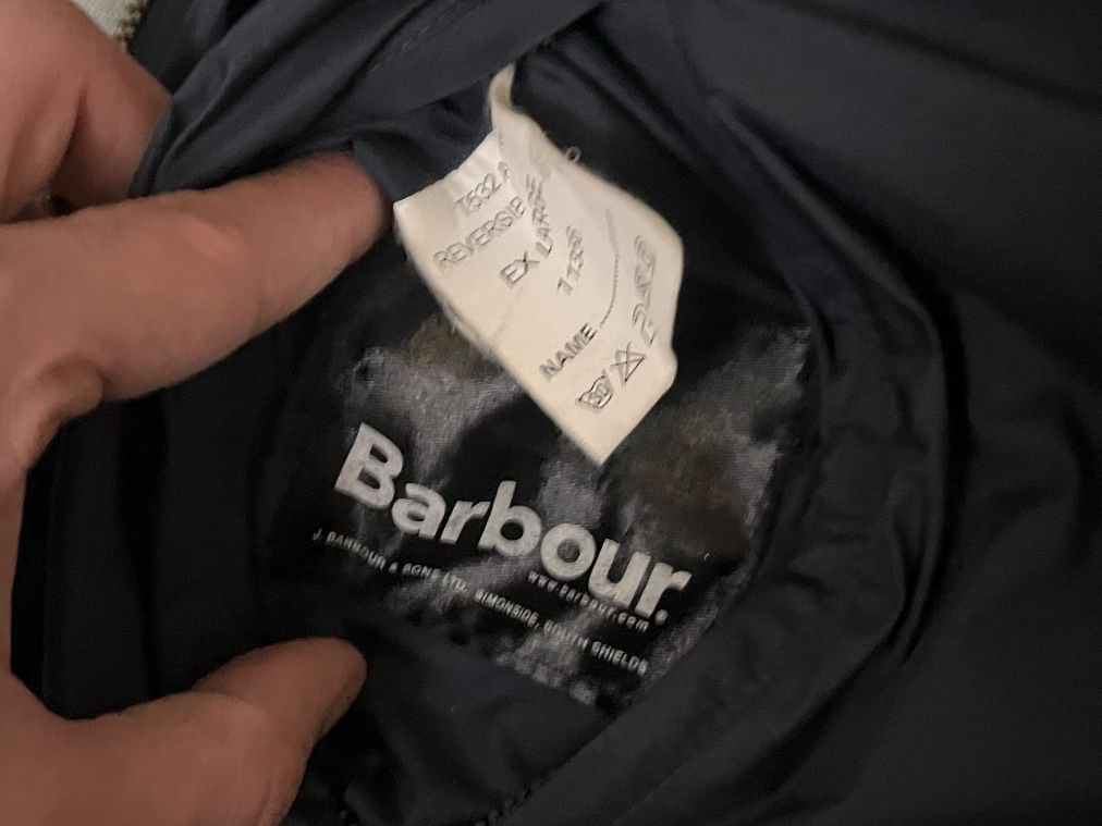 Barbour Vestes: Barbour Jacke Reversible – D'occasion à Oberengstringen par em2k 2