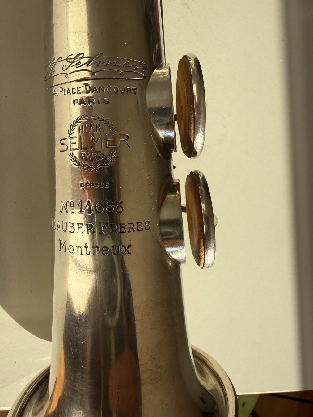 Selmer Strumenti musicali: SELMER Sopran Saxophon – Usato da Riehen venduto da Moleskin 4