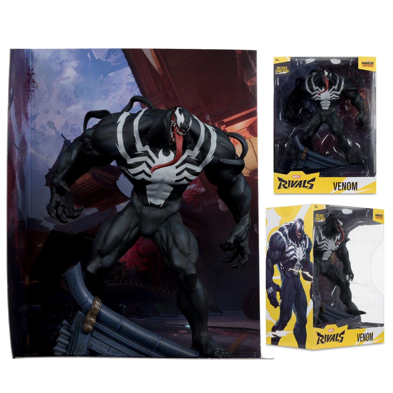Statuette: Marvel Rivals Collection 1/6 Venom 24 cm – Nuovo e nell'imballaggio originale da St-Imier venduto da ATTAKSHOP 4