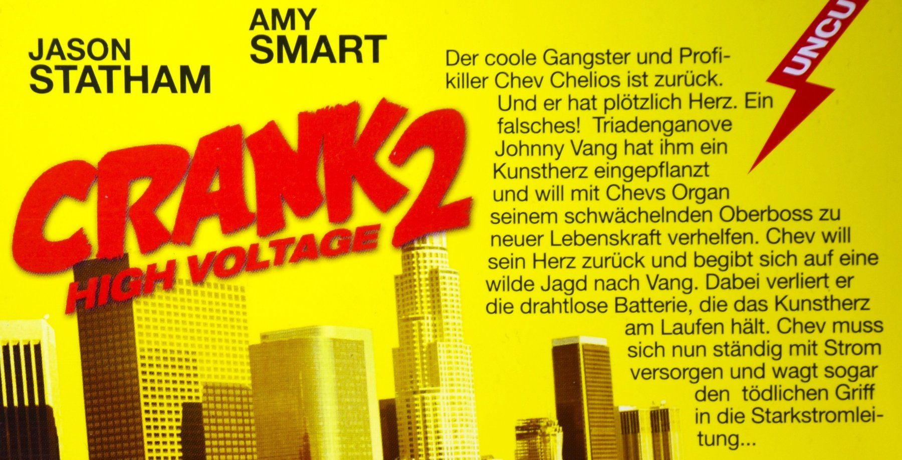 Alle DVDs: CRANK 2 - HIGH VOLTAGE / JASON STATHAM / AMY SMART / ACTION – Neu (gemäss Beschreibung) aus Luzern von piro12 3