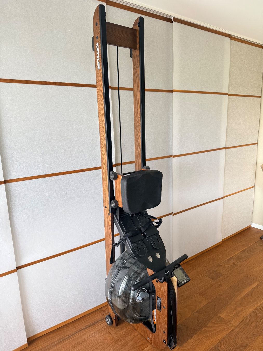 Kettler Hometrainer: Kettler Wasserrudergerät aus Holz – Gebraucht aus Wangen SZ von mus_9tlx 1