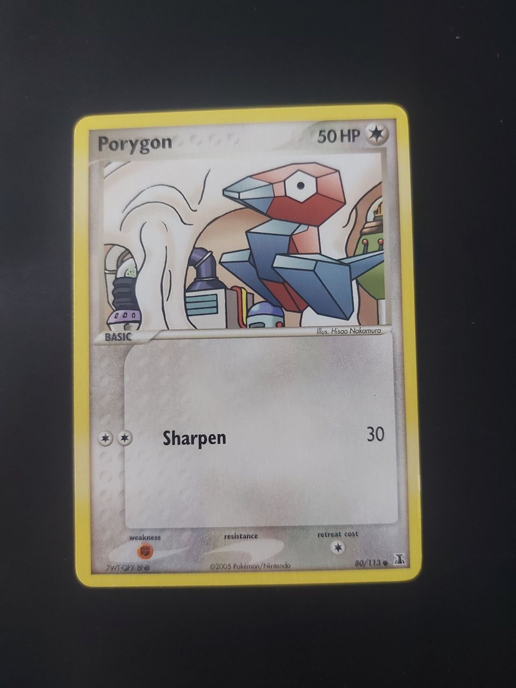 Pokémon Carte collezionabili: 2005 Porygon #80 Ex Delta Species EN – Usato da Biasca venduto da Sara_Poke123