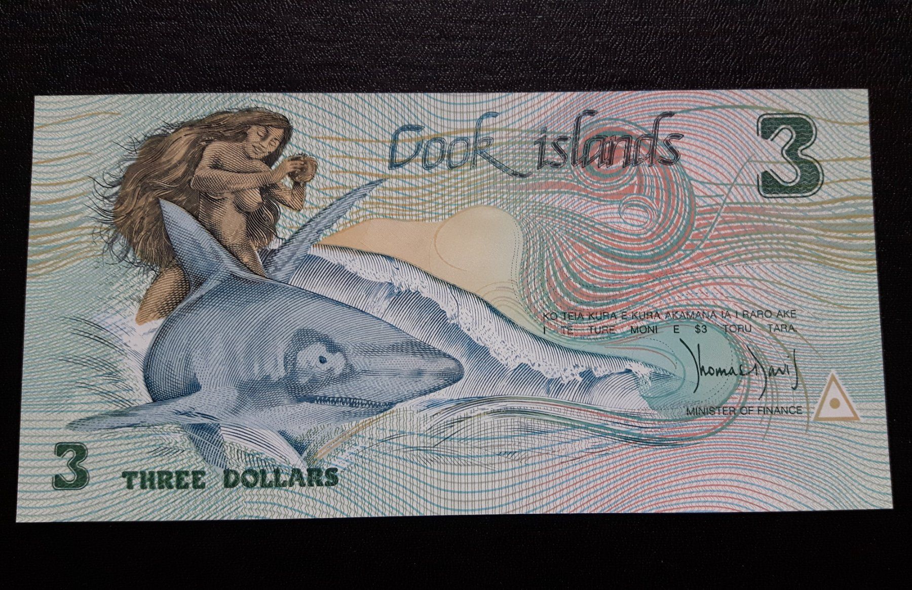 Banconote: 3$ COOK ISLANDS 1987 – Nuovo (secondo la descrizione) da Zürich venduto da brinkosos