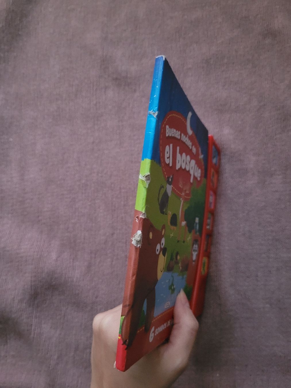 Libri: Spanisches Soundbuch "El bosque" mit Tierstimmen – Usato da Perlen venduto da Safari_23 1