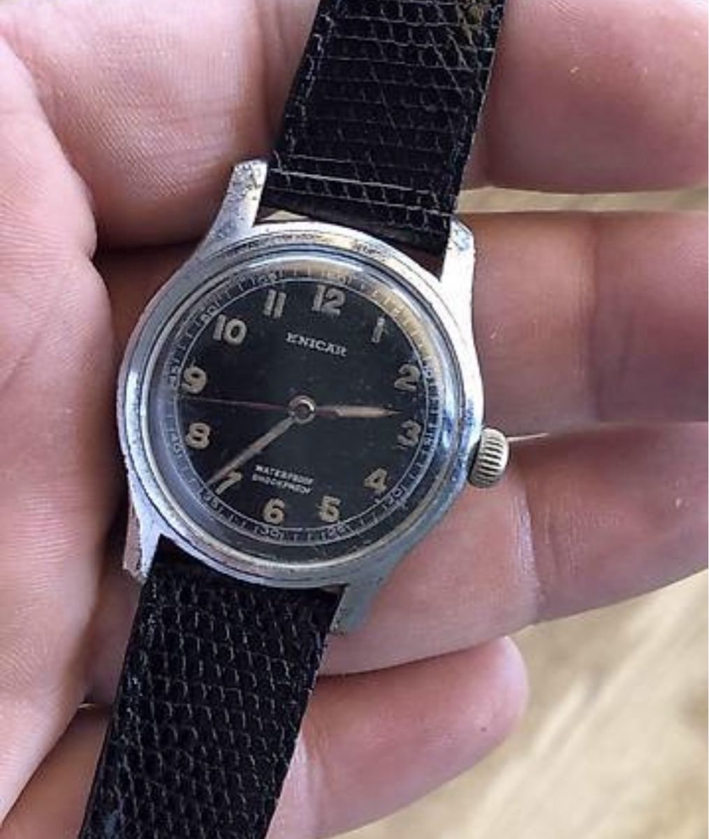 Enicar Orologi: Enicar Militäruhr - Ab Revision – Usato da Satigny venduto da leo_wh92