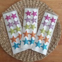 🐸 10 HAARCLIPS GLITZERSTERNE FESTIVAL HAARSCHMUCK