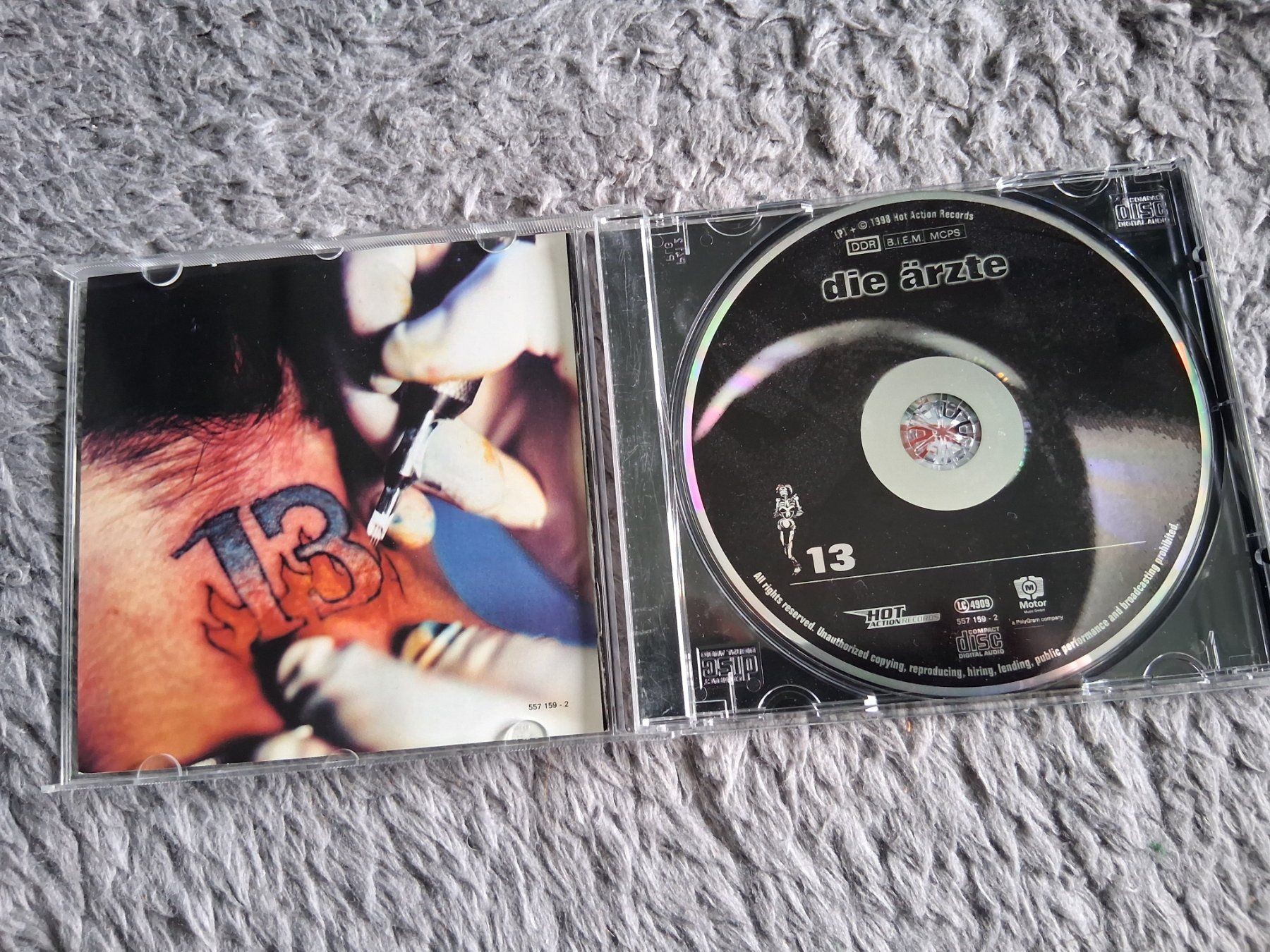 CD: DIE ÄRZTE      13     CD – Usato da Wetzikon ZH venduto da Ramones01 2
