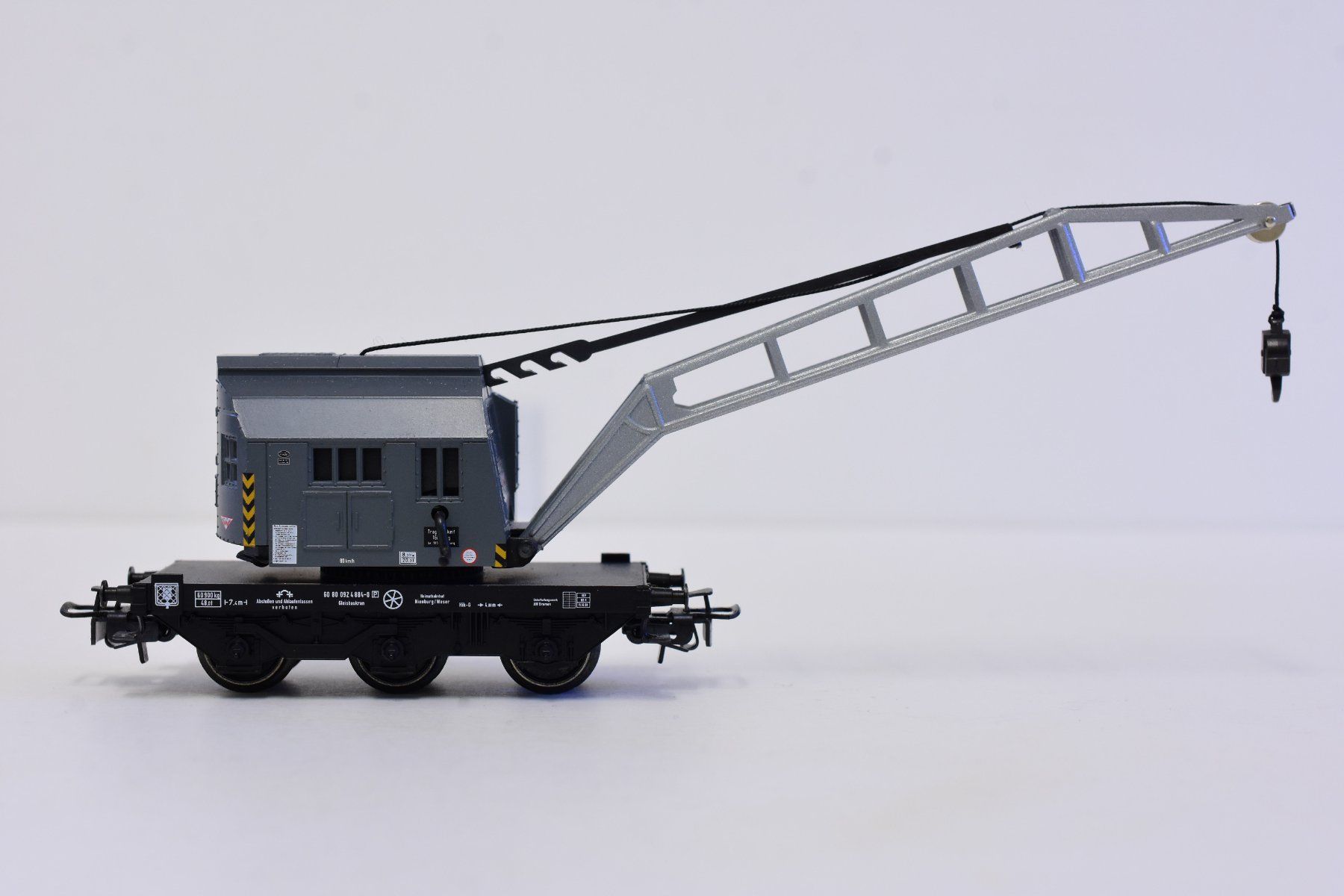 Märklin Modellini di ferrovie: Märklin Kranwagen ohne OVP – Usato da Lohn-Ammannsegg venduto da 1monika