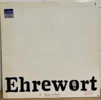 Werner Widmer - Ehrewort // LP: VG+; Sleeve: VG+