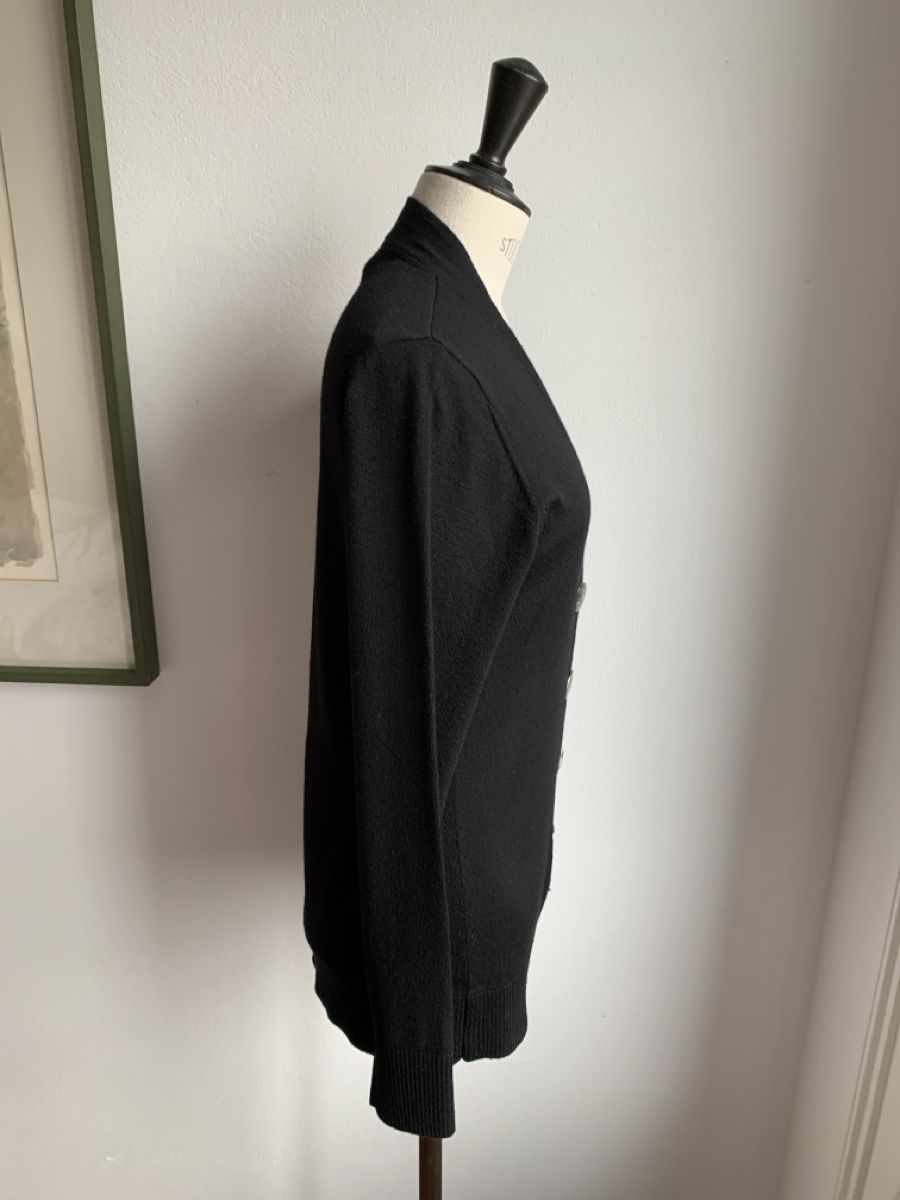 Tory Burch Giacche: TORY BURCH: Elegante leichte schwarze Strickjacke,  Gr. S – Usato da Luzern venduto da designluzern 3