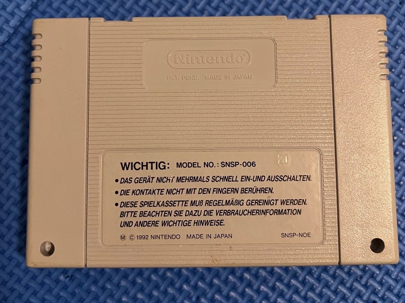 Nintendo Giochi: Cool Spot Super Nintendo – Usato da Gossau SG venduto da schlitzerdemon 1