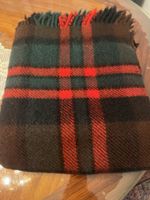 Wolle-Deke Schottland frisch Gereinigt 130X 176-Top 