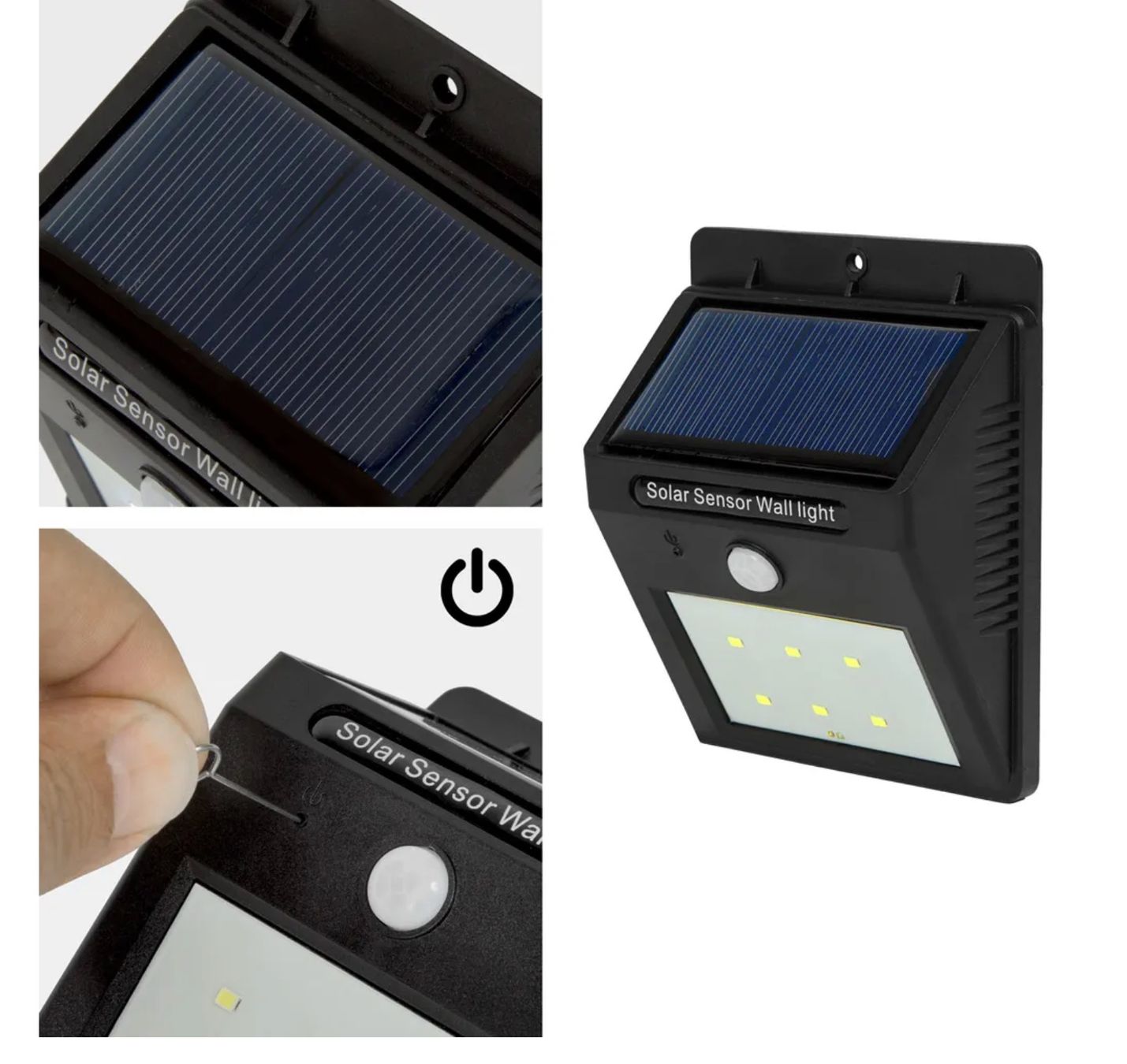 Lampade: Solarlampe mit Bewegungsmelder nur 29.- – Nuovo e nell'imballaggio originale da Necker venduto da liq24 2