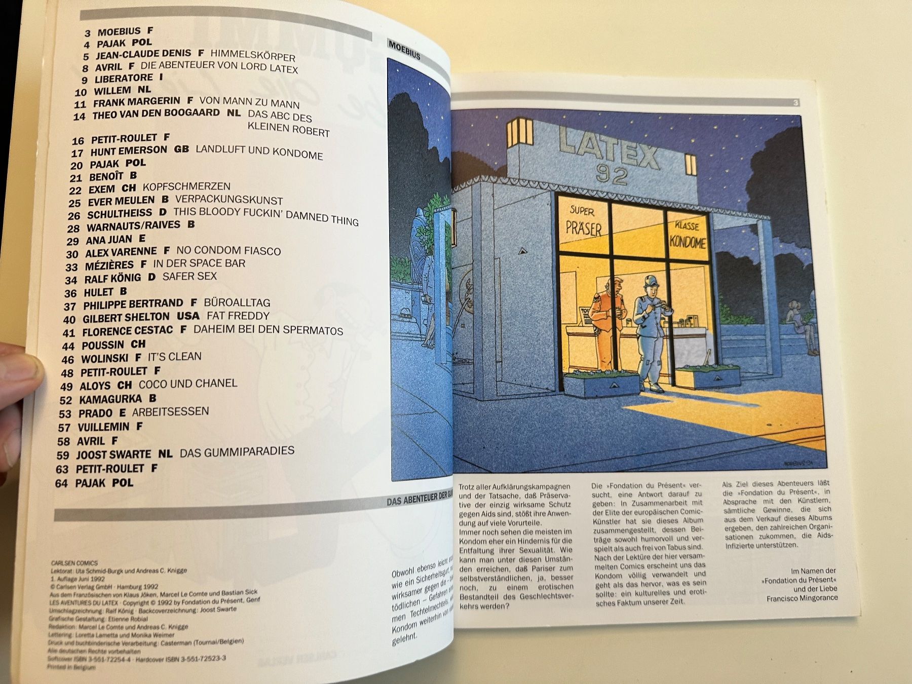 Fumetti: GUMMI - ES LEBE DIE LIEBE - SOFTCOVER – Usato da Münsingen venduto da Ganjam 3
