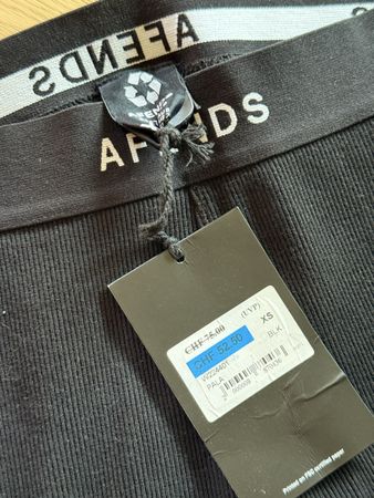 New Afends Ribbed Black Leggings XS
