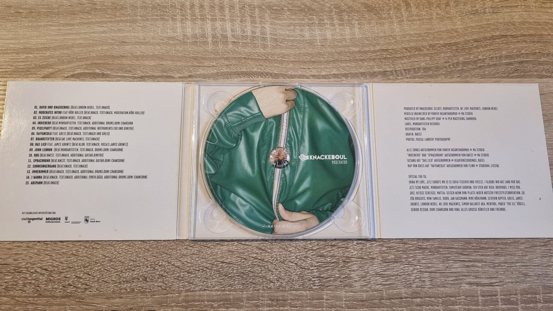 CD: Knackeboul - Moderator – Usato da Hagenbuch ZH venduto da lecterr55 1