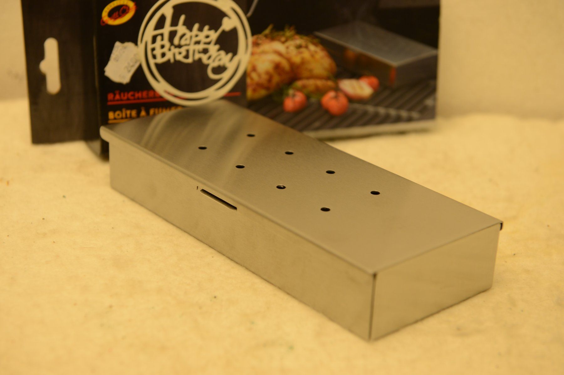 Appareils de cuisine: Räucherbox aus Edelstahl – Neuf avec emballage d'origine à Sachseln par Smatsch54 1