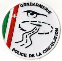 Badge Gendarmerie Police del la Circulation Neuchatel