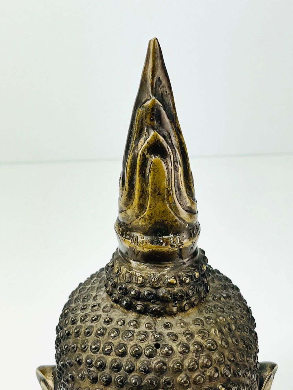 Sculture & Statue: Buddha Kopf aus Messing – Usato da Zürich venduto da Arche_Brockenhaus 5