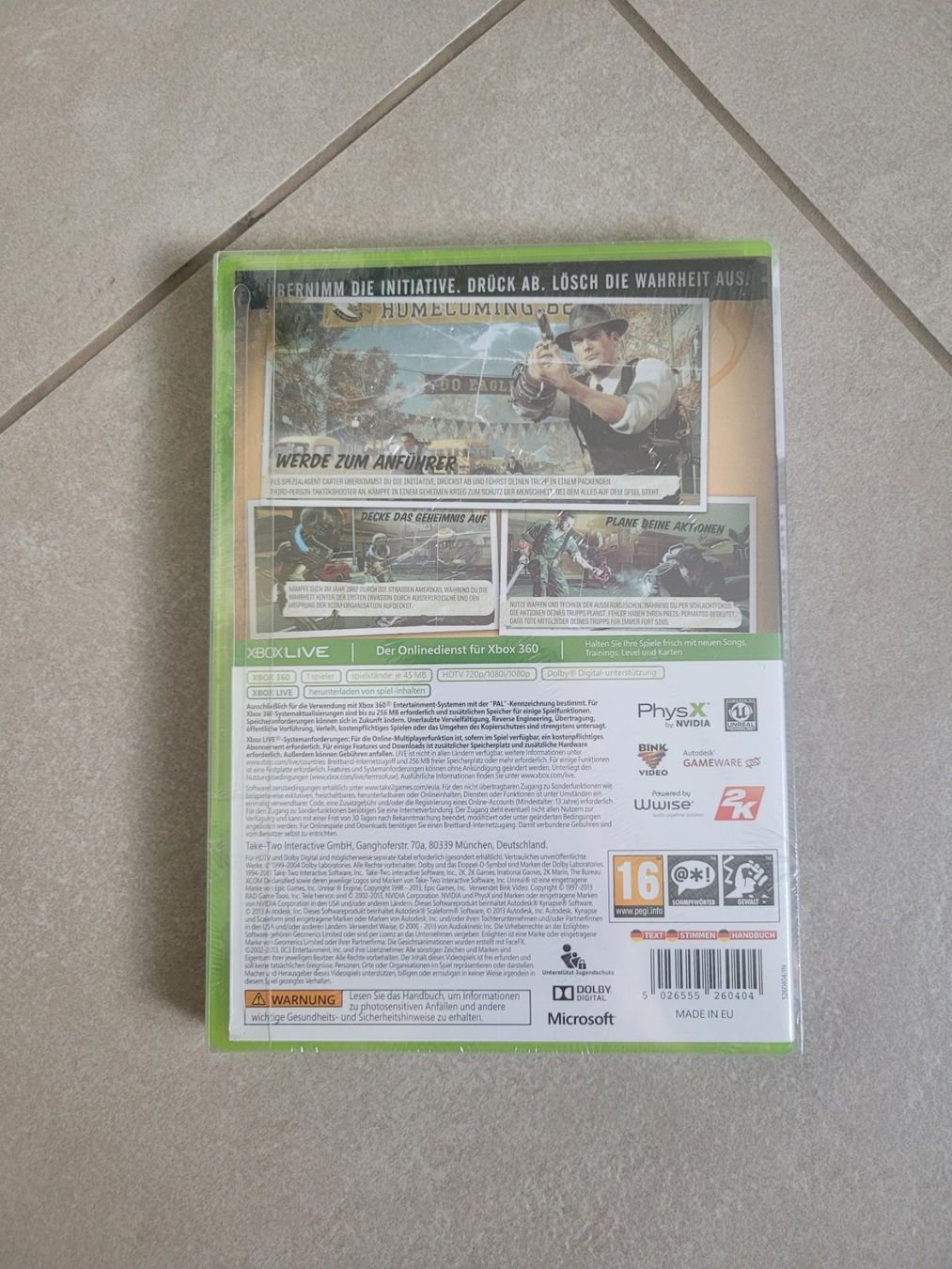 Giochi: The Bureau (XBox 360), neu! – Nuovo e nell'imballaggio originale da Uezwil venduto da -Retrogames- 1